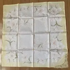 ピエールバルマン　花柄ハンカチ