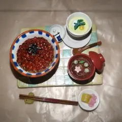 リーメント ぷちサンプルシリーズ 和食日和 いくら丼