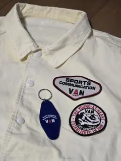 VAN JAC. ジャンパー&ワッペン.キーホルダー４点セット.アーチロゴ