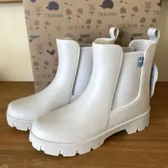 サイドゴアレインブーツ☆スカンジナビアンフォレスト／軽量　Sサイズ