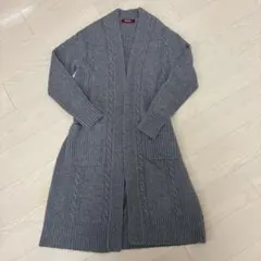 Max Mara STUDIOカシミア　ロングニットカーディガン