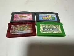 ゲームボーイアドバンスソフト！ポケモンルビー他４個