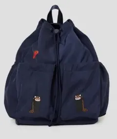 グラニフ　イカク　ストリングバックパック　レッサーパンダ　リュック　未使用品