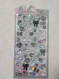 3D立体シール しろくろ ボンボンドロップシール好きな方