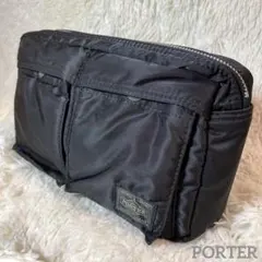 【未使用級】POTER ポーター ボディバッグ タンカー 黒