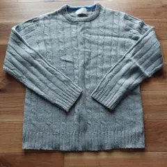グレー セーター