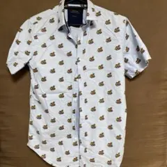 ZARA MAN ハート柄 半袖シャツ Mのサムネイル