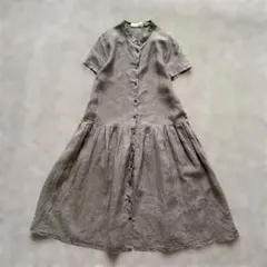 45r*pm カットソープリーツワンピース。 - メルカリ