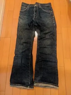 Wrangler ブーツカットデニム ダークブルー