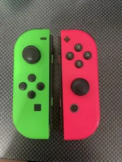 Nintendo Switch ジョイコン 緑とピンク
