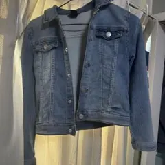 デニムジャケット サイズ128 ライトブルー