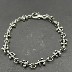 【至極】ヴィンテージ シルバー 925 ブレスレット クロス 十字架