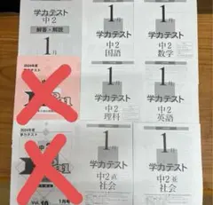育伸社　中2学力テスト　2025年1月実施分
