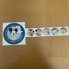 香港ディズニーランドホテル 香港ディズニーランドステッカーセット