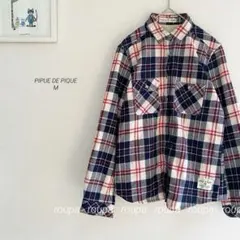 PIPUE DE PIQUE 裏ボア2wayシャツ　羽織り　5639