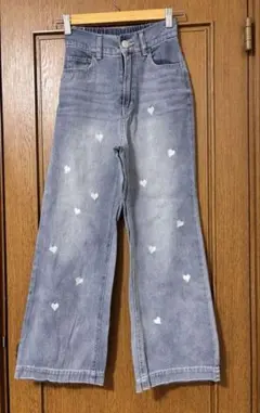 repipi armarioハート柄刺繍パンツM