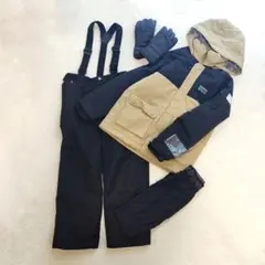 RESEEDA yuk スキーウェア　スノボウェア 160 手袋レギンス付