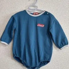 Coleman 長袖ロンパース 80サイズ 青