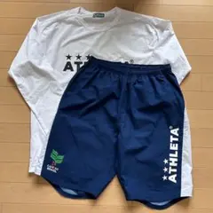 美品 ATHLETA アスレタ ロンT＆プラクティスパンツ 上下セット Ｌ