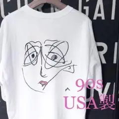90s USA製 映画ムービー ハリウッド アートTシャツ ヴィンテージ古着