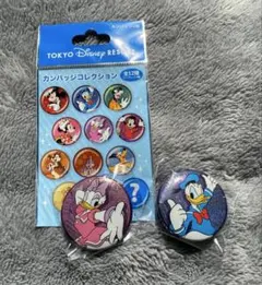 ディズニー カンバッジコレクション ドナルド デイジー