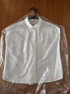 【極美品】TOMORROWLANDコットン　ブラウス　シャツ　38サイズ　白