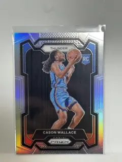 Cason Wallace RC silver prizm