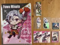 【にじさんじ】不破湊 まとめ売り(クリアファイル, 特典, ステッカー)