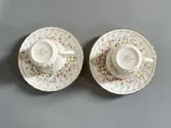 KEITO EXCEED BON Grace カップ＆ソーサー 2客セット