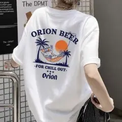 Orion BEER 半袖Tシャツ ホワイト　タグなし