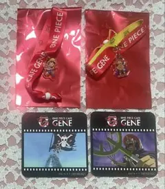 ONE PIECE カフェ　ルフィ　ウソップ バンド　特典　コースター