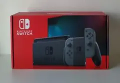 【箱・梱包用品のみ】Nintendo Switch グレーカラー化粧箱セット