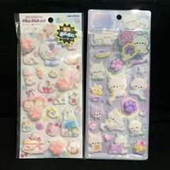 ピカプニシール　にくきゅうシール　正規品　ナイトミャウ　猫
