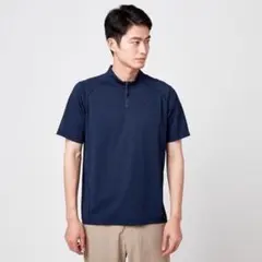 MIZUNO ドライアクセルジップネック半袖シャツのサムネイル