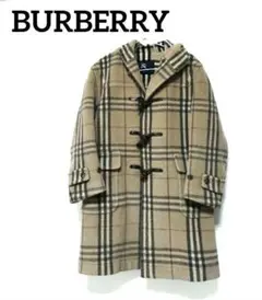 ダッフルコート チェック