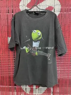 kermit カーミットエリッククラプトン パロディ　 ヴィンテージTシャツのサムネイル