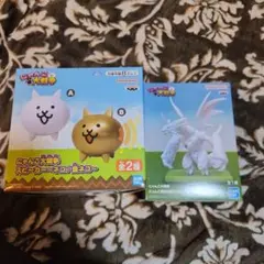 にゃんこ大戦争　スピーカー 金ネコ　フィギュアネコムート 2個セット