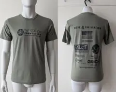 0918支援活動Tシャツ THE STATION FOUNDATION グリーン