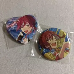 あんスタ とるパカ ハート缶バッジ 衣更真緒 - メルカリ