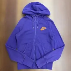 NIKE SPORTSWEAR フルジップパーカー 古着 紫 Lサイズのサムネイル