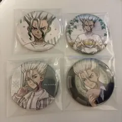 Dr.STONE 千空　缶バッジ　 4個セット