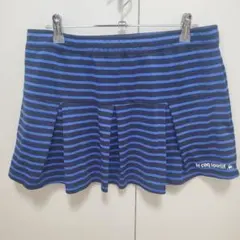 le coq sportif ストライプ プリーツスコート　サイズO