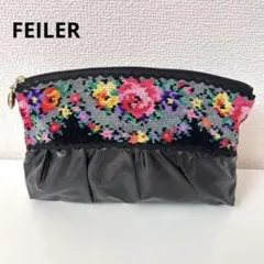 美品◾️FEILER （フェイラー） ポーチ