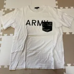 BEAMS 迷彩ポケット Tシャツ ホワイトのサムネイル