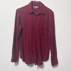 UNIQLO 長袖シャツ チェック