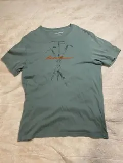 【Eddie Bauer】エディーバウアー 半袖Tシャツ カーキ Mサイズのサムネイル