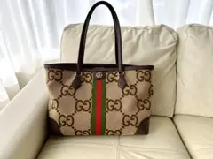 GUCCI オフィディア ジャンボGG ミディアム トートバッグ