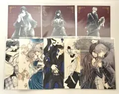 ヴァンパイア騎士 原画展 トレーディングミニ色紙 零 優姫 3枚セット