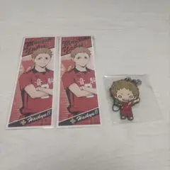 ハイキュー!! 夜久衛輔　音駒 缶バッジ・カードセット 50点以上‼️バラ売り可 ハイキュー!! 夜久衛輔 音駒 缶バッジ・カードセット 50点以上