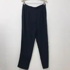 ブラック タック入り スラックス　後ろゴム　後ろファスナー
